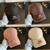 Cotton Baseball Cap With Embroidered Letters For Casual Outdoor And Sports Use