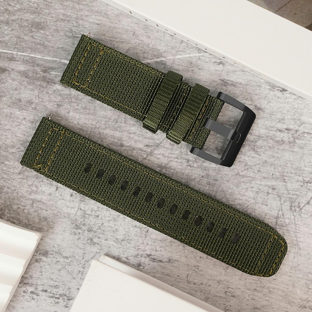 Bracelet de remplacement 20 mm pour Samsung Galaxy Watch7 44 mm/40 mm/FE 40 mm/Watch6 40 mm/44 mm Bracelet de montre tressé en nylon