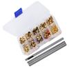 Rhinestone Rivets Set Colorful DIY Bag Hat Clothing Shoes Decoration Accessories 8mm