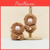 Adorable Mini Monkey Plush Toy Charming Keychain Accessory Soft 11cm Height