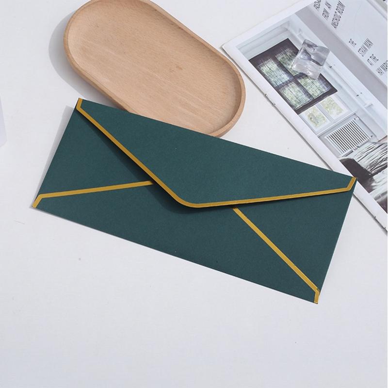 10Pcs Luxury Foil Sealed Envelope - Self-Sealing Wedding Invitations, Thank-You Notes, Corporate Events & Birthday Invitations