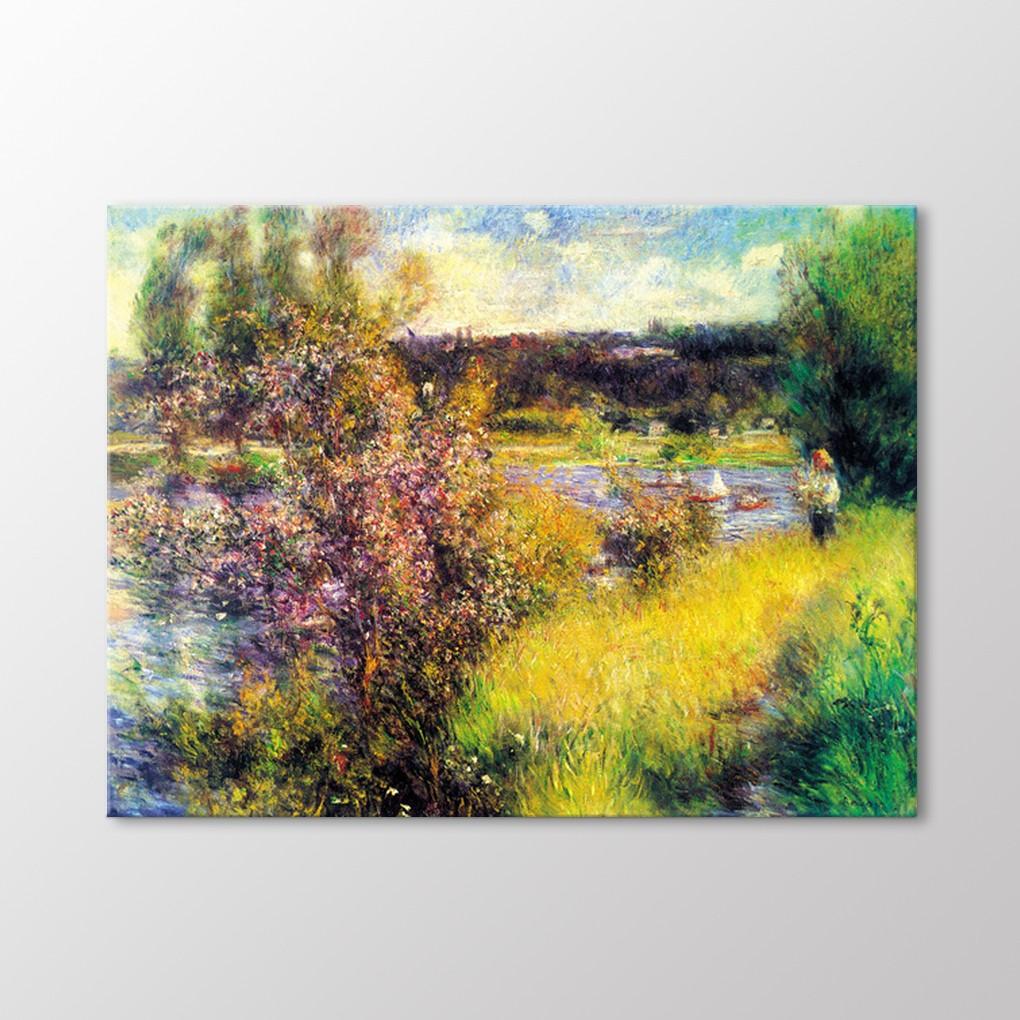 

Картина реки Сены возле Шату