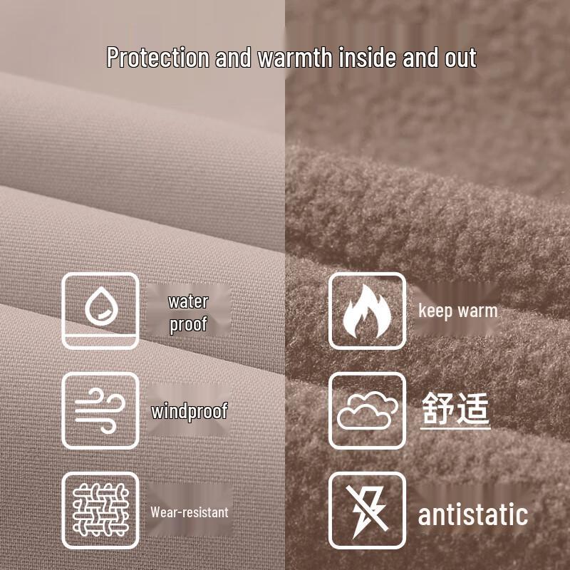 Camel Unisex 3-in-1 Windproof Waterproof Outdoor Jacket M34CAFO652