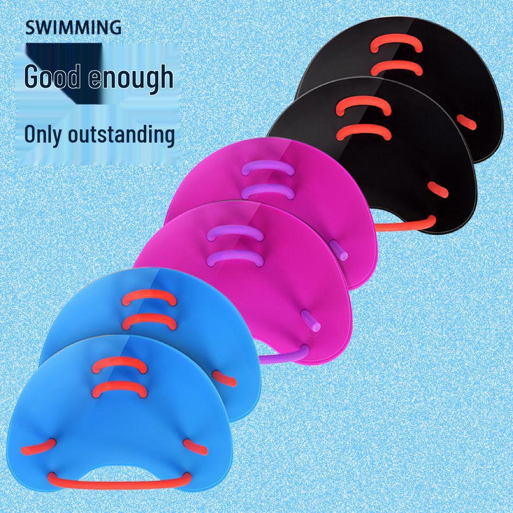 Universal Half-Palm Swimming Hand Paddles for Beginners - Freestyle & Breaststroke