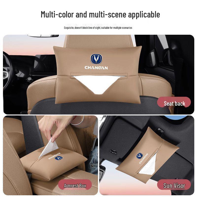 Changan Auto Taschentuchbox: Hochwertiges Ausziehdesign für Autoinnenraum & Armlehne