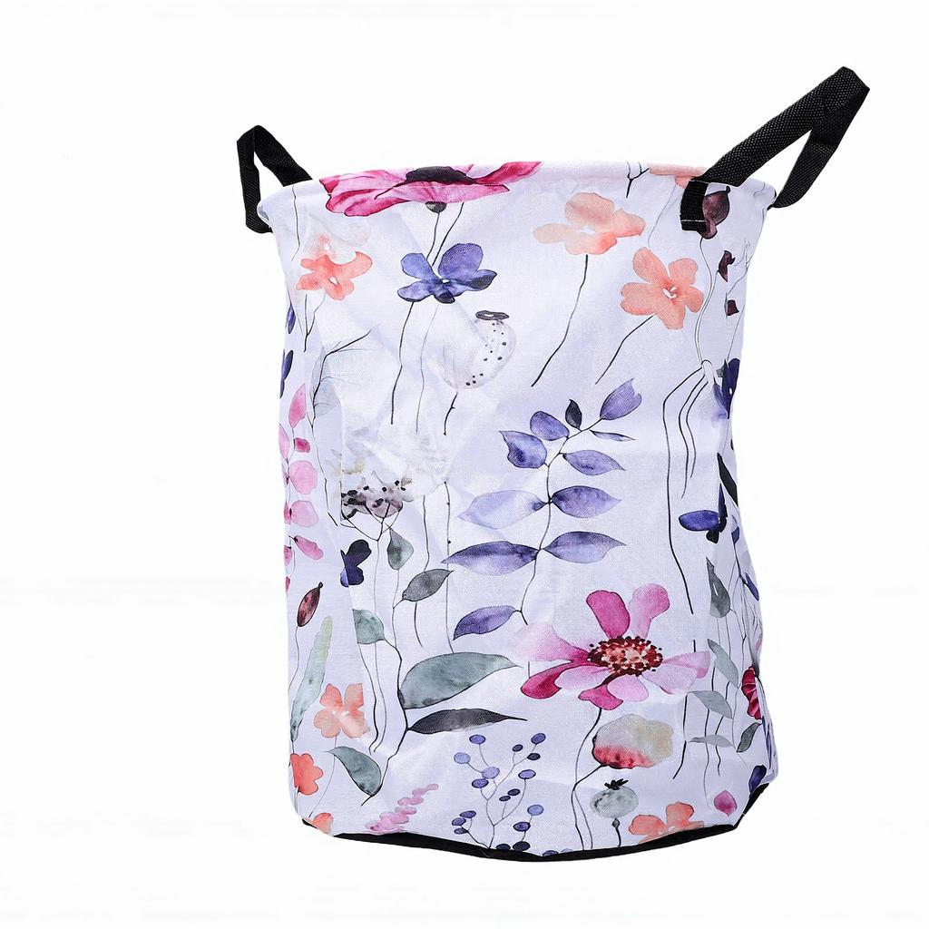 Laundry Hamper Multifunctional Handle Design Foldable Laundry Basket Storage Bin for Home 2PCS 40x50cm 15.75x19.69in