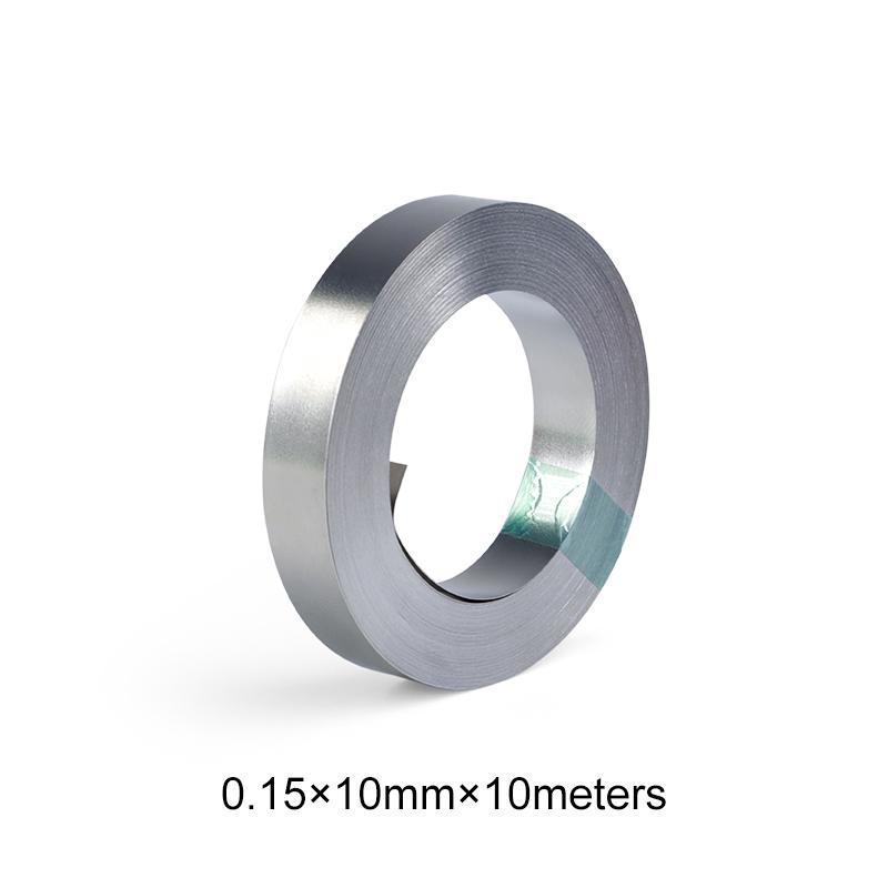 10m/Roll Nickel Plated Strip 18650 Li-ion Battery Connector 0.1mm 0.12mm 0.15mm 0.2mm Spot Weld Steel Belt Battrey Connectors