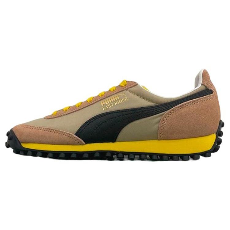 PUMA Fast Rider OG  Brown Yellow  Men s 387323-02 EU 36