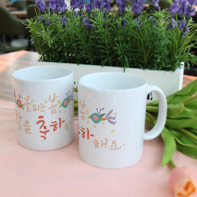 cg996-Design Mug 2p-Blooming Spring Admission