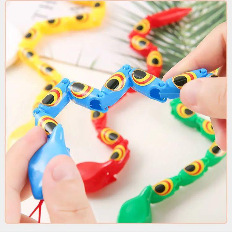 Toys Mini Twisted Snake Twisted Simulated Snake Children's Mischief Children's Birthday Parties Favor Christmas Halloween Gifts