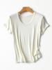 Rong Tai Tencel Wool Ribbed Cooling Slim Fit Tee - Short Sleeve 2026