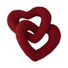 Red Love Knot Plush Pillow Sofa Chair Cushion Relaxing Atmosphere Pillow