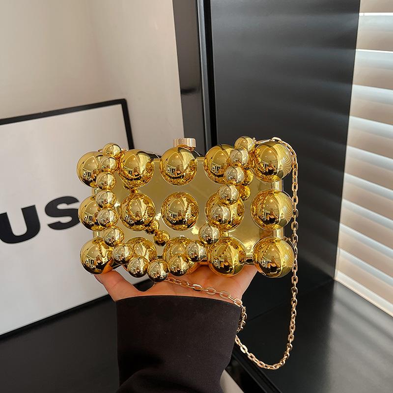 Acrylic Clutch Bag For Women Evening Party Prom Luxury Shoulder Crossbody Bags Handbag With Chain Wedding Bridal Day Purse Gifts