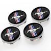 Car Sticker Ford 4Pcs Auto Badge Wheel Center Hub Caps Rim Caps Covers Accessories For Ford Mustang 2015 2017 2018 2005 2006 200