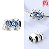 Authentic Copper Charm Penguin Blue Zircon Rabbit Koala Animals Bead Charms Compatible With Bracelets Jewellery Diy Women Accessory Gift