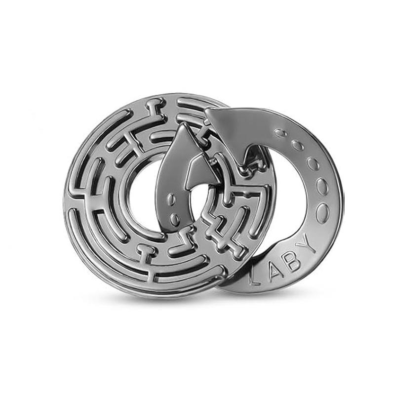 Difficult Disentanglement Brain Teaser Metal Puzzles For Adults and Kids Smart Logic IQ Test Mind Challenge Educational Toys