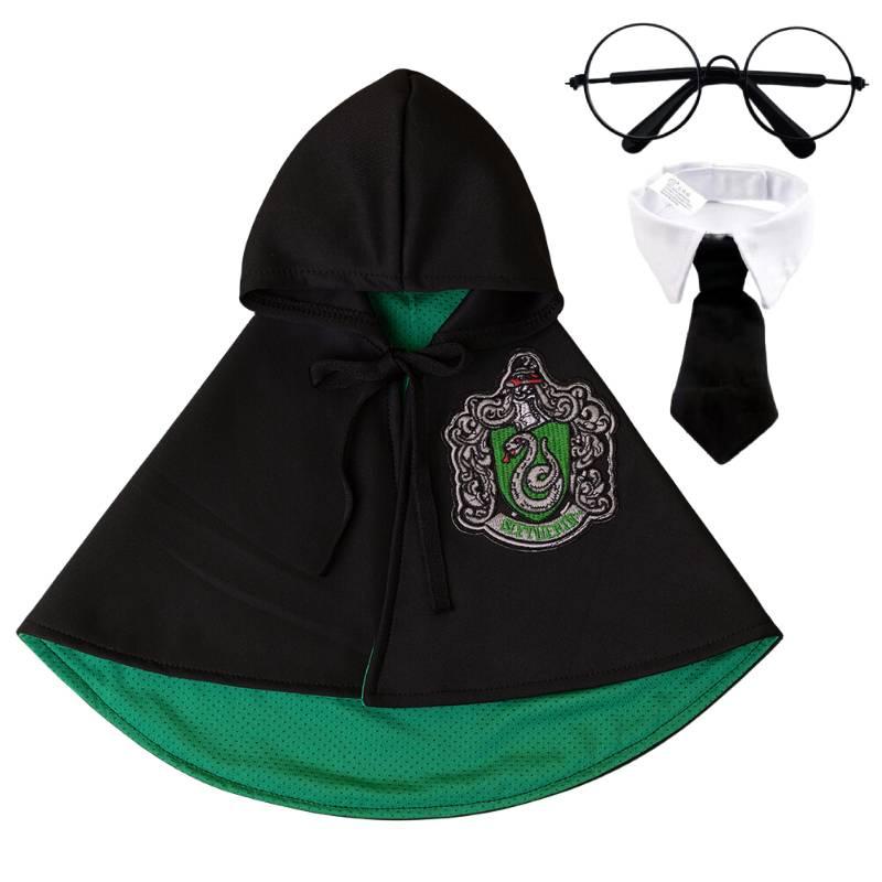 Trendy Pet Cape With Magical Academy Design For Small Dogs Spring/autumn Clothes For Cats And Dogs