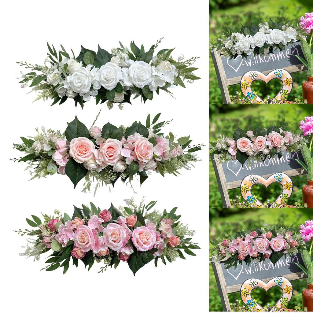 Künstlicher Hochzeitsbogen Blume Seidenblume Geschenke Blumenarrangement für Braut