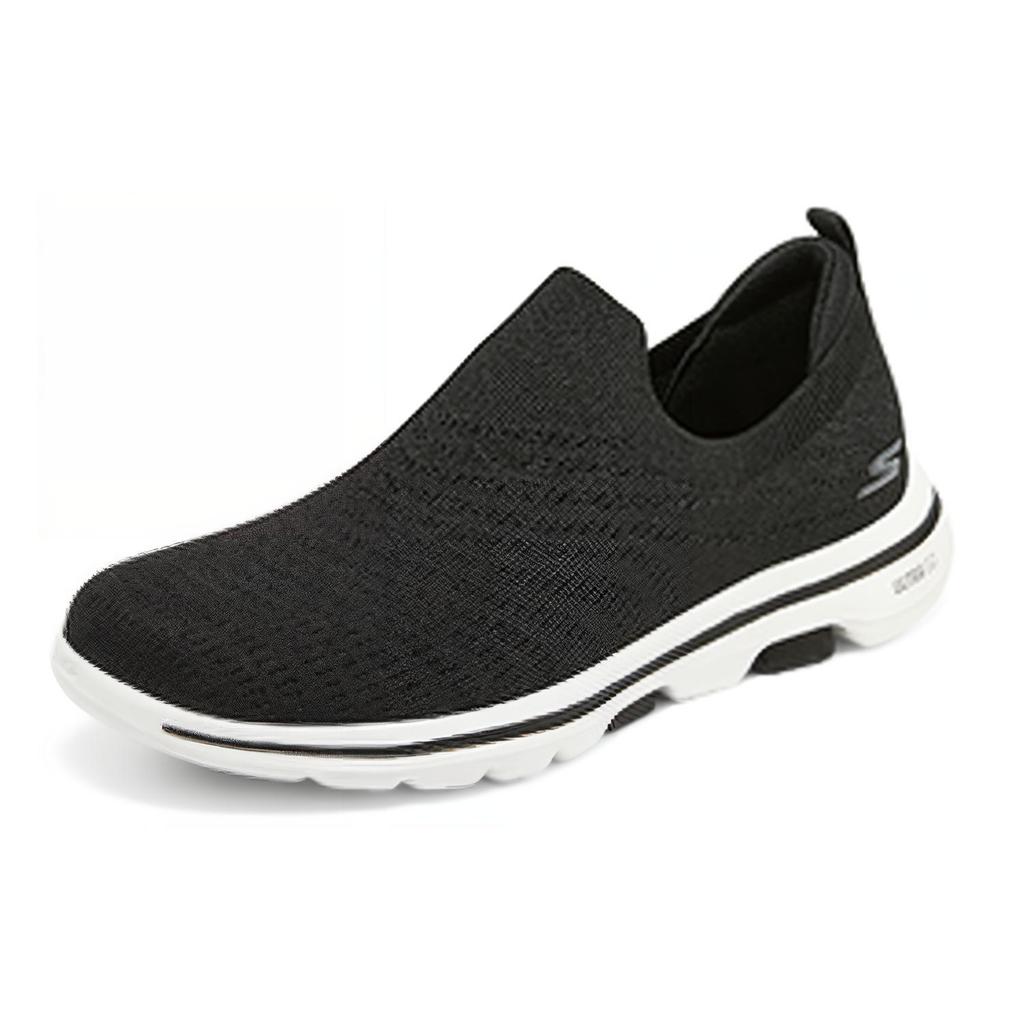 (WMNS) Skechers Go walk 5 'Black White' Women's 124250-BKW