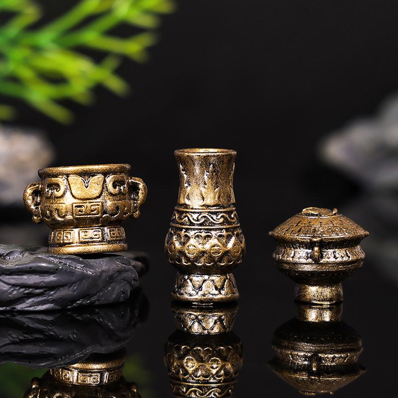Micro-landscape Simulation Bronze Ware, Garden Landscaping, Home Desktop, Resin Craft Decorative Items, Small Ornaments and Accessories