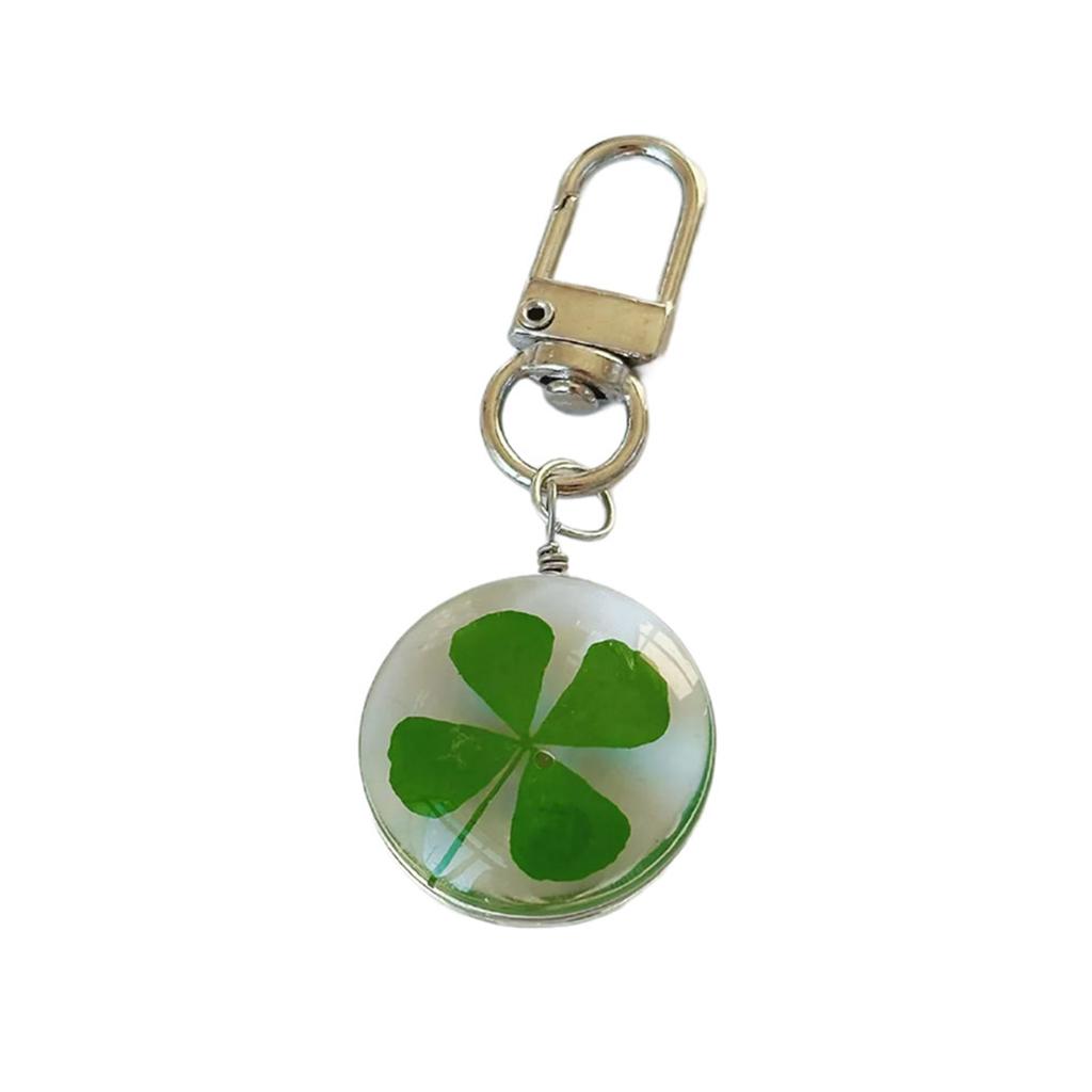 Lucky Charm fyrklöver hänge Modern fyrklöver Handgjord hänge för Statement modebitar