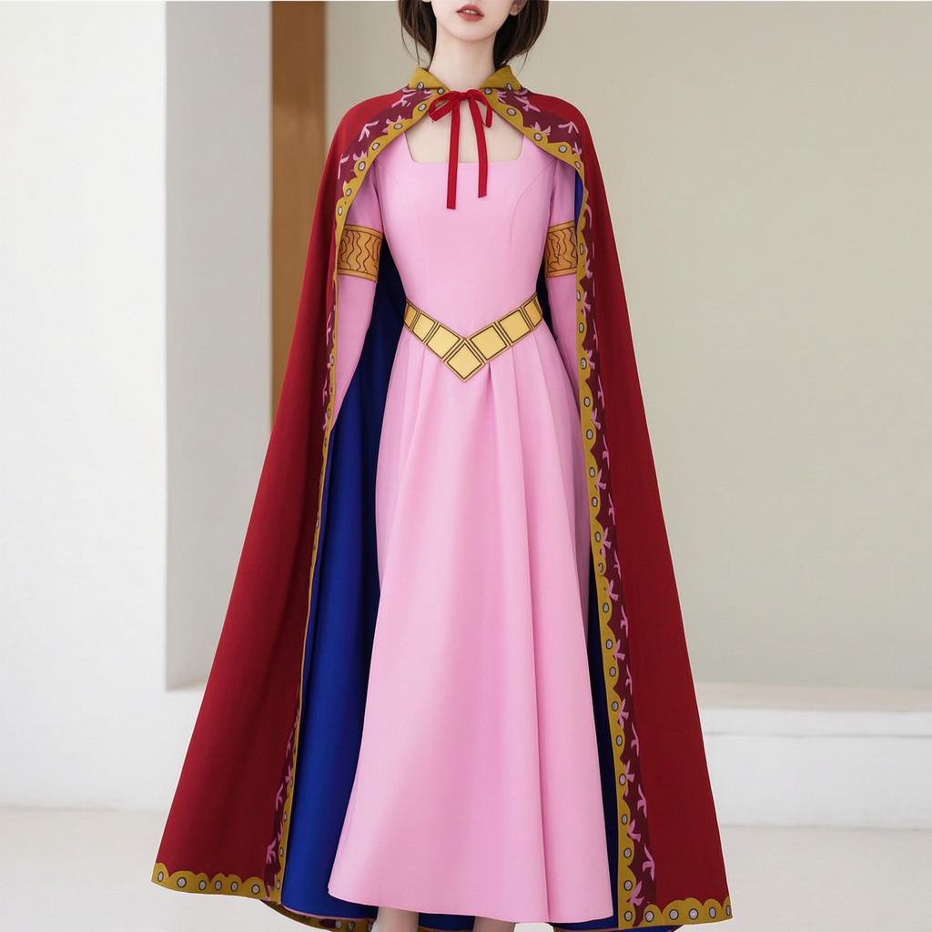 One Piece Nefertari D Vivi Cosplay Costume With Polyester Fabric For Anime Conventions
