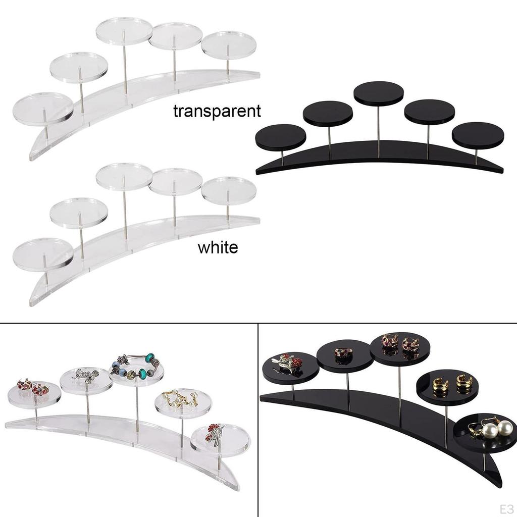 5 Tier Acrylic Stand Display Rack Party Holder
