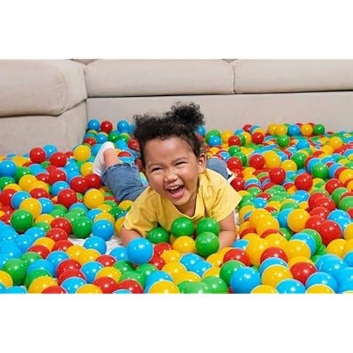 Balles De Jeu - BESTWAY - Splash & Play™ - 100 Balles - Diamètre 5,85 Cm - Multicolore