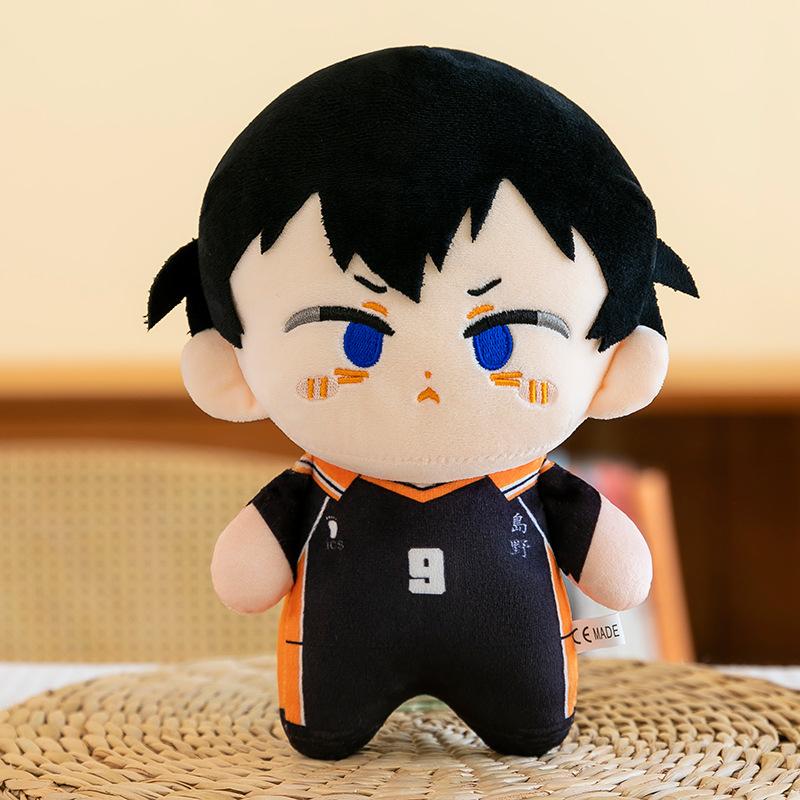 New Cotton Doll Volleyball Boy Plush Toy Doll Eight-inch Grab Machine Doll Children's Gift Redemption