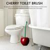 1pc Creative Toilet Brush Lovely Cherry Shape Lavatory Toilet Brush Holder Set Cleaning Tool Toilet Holder Bathroom Accessories