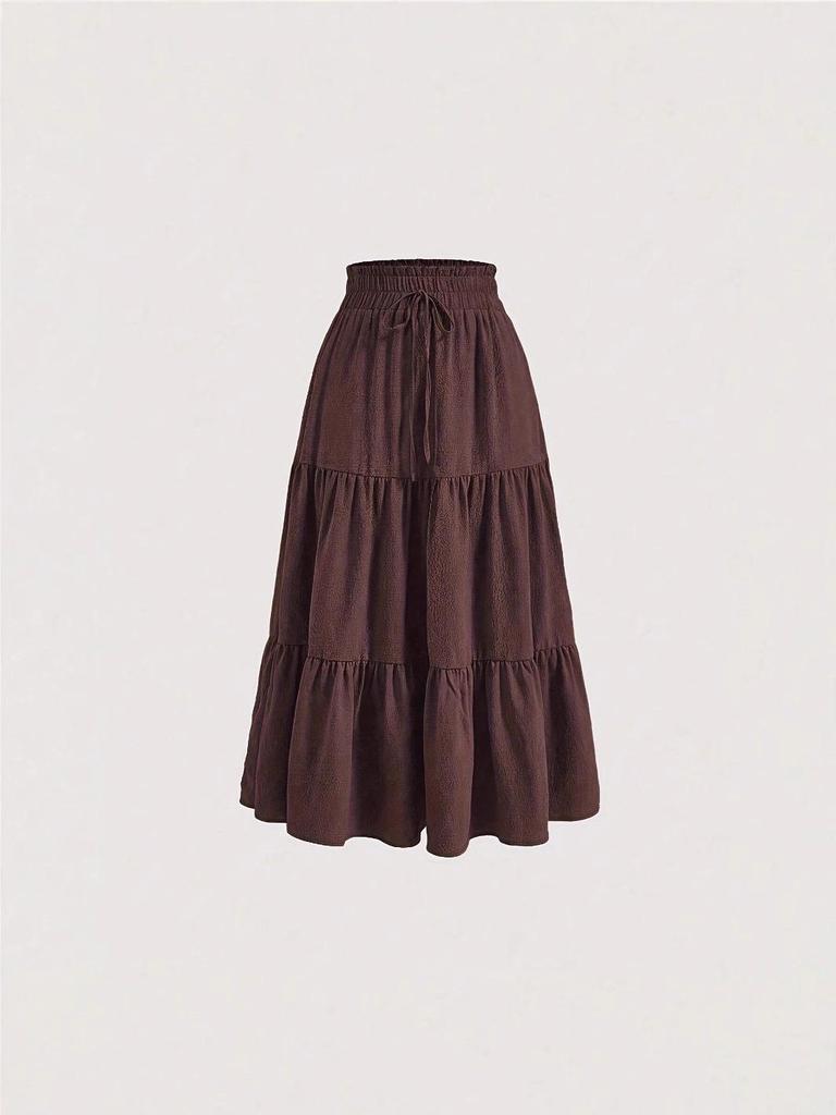 European & American Style Pleated Half Skirt