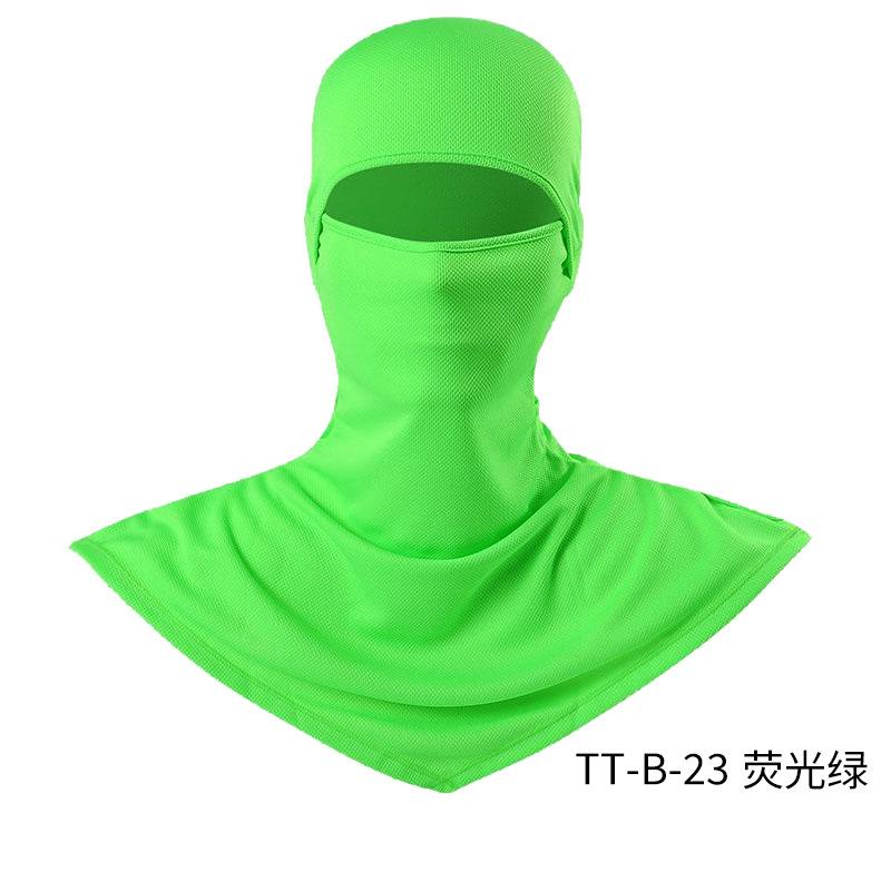 Male face mask UV protection cycling hood neck protection fishing sun protection full mask