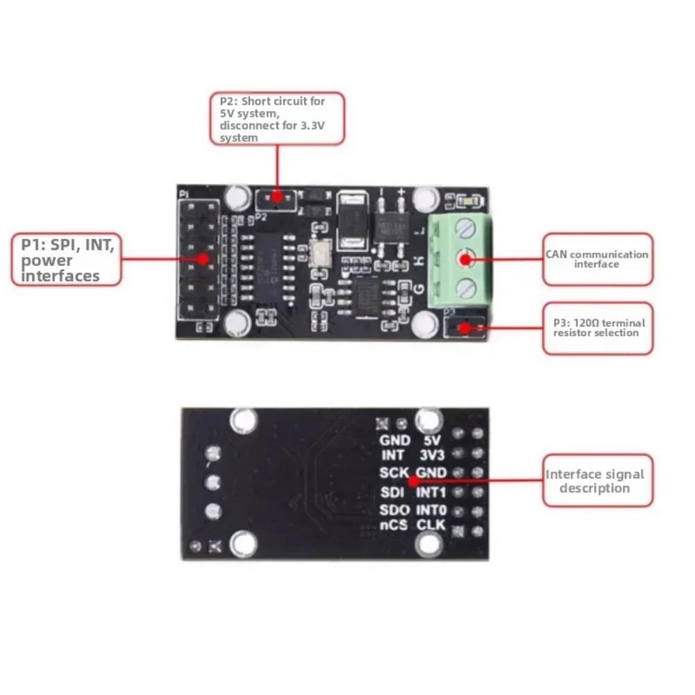 For SPI To CANFD MCP2518FD Module Electronic Products For Electronics Enthusiasts Protecting Against Electrical Disturbances.