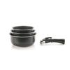 Saucepan - IBILI - Set of 3 Saucepans - 16/18/20 Cm - Non-stick - Induction Compatible