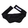 Sleeping Eye Cover Soft Comfortable Weighted Eye Cover Hook and   Fastener Closure for Nighttime