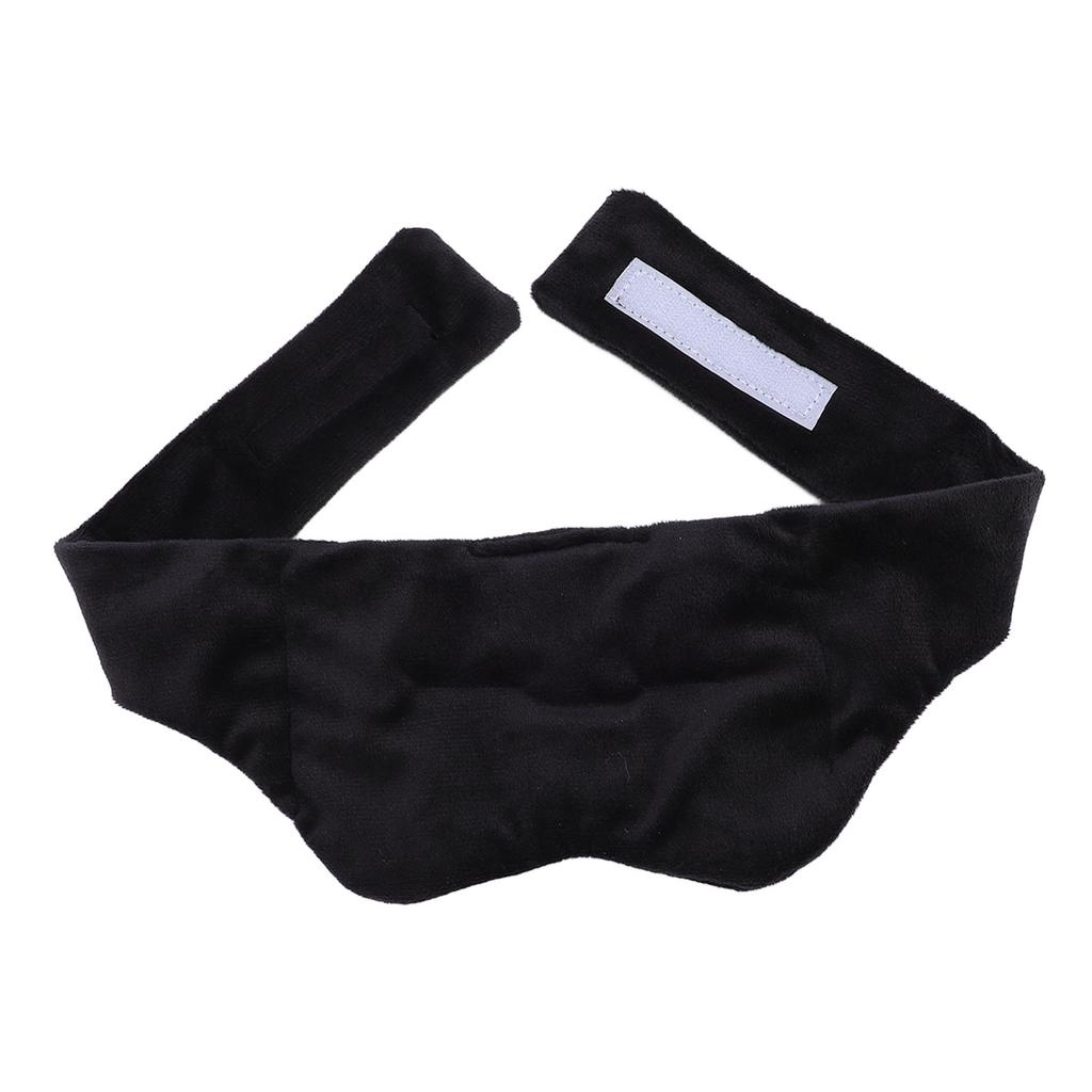 Sleeping Eye Cover Soft Comfortable Weighted Eye Cover Hook and Fastener Closure for Nighttime