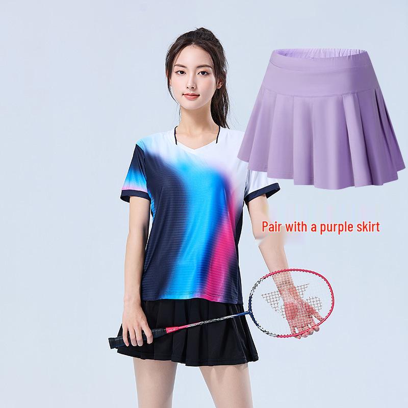 Badminton & Tennis Sports Clothing Set - Quick-Dry & Breathable for Men & Women