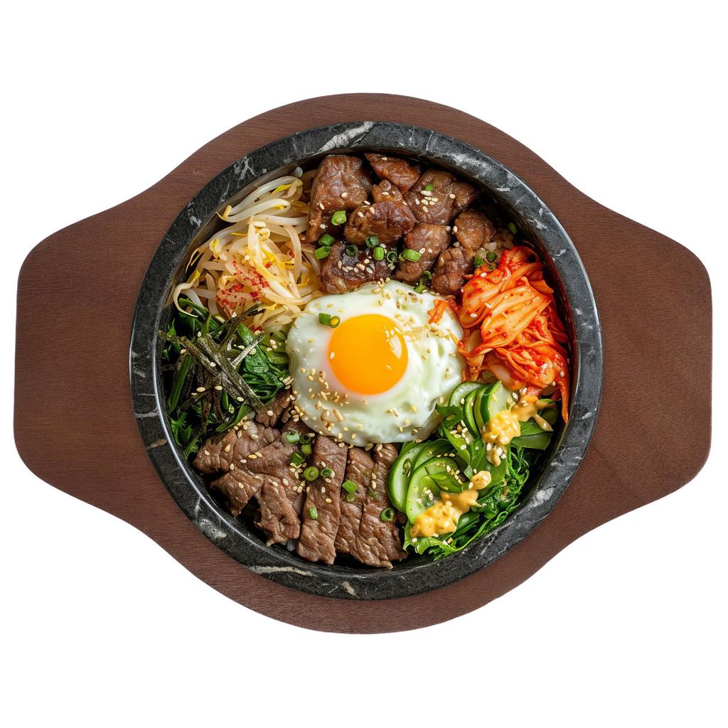 Stone Bowl Wooden Mat Heat Insulated Oval Tray For Korean Bibimbap Wood Anti Hot Pad Serving Coaster Casserole Pot Holder