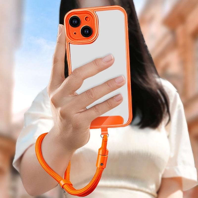 Hand Wrist Strap Lanyard with Tether Tabs Phone Lanyard Universal for Mobile Phone Cellphone Lanyard Auto Locking Strap