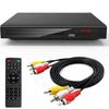 Leitores de DVD para TV com HDMI, Leitores de DVD que Reproduzem Todas as Regiões, Leitor de DVD Simples para Idosos, Leitor de CD para Sistema de Som Doméstico