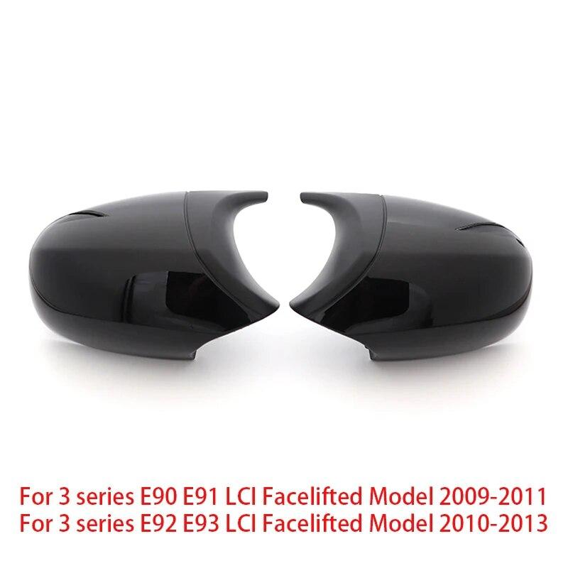 

Пара E90 E92, крышка заднего зеркала автомобиля, сменная крышка бокового зеркала, крышки для BMW E90 E91 2008-2011 E92 E93 2010-2013 LCI L and R-2pcs