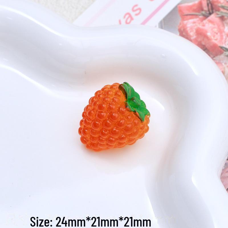 

3D светящиеся фрукты смола DIY ювелирные аксессуары