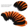 10PcsCelsiusset Leather     Iron Head Covers   Putter   Head   Case Set