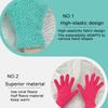 1Pair Anti Pilling Student Cute Writing Warm Gloves Gift Winter Fashion Coral Fleece Practicality Touchscreen Gloves Minimalist
