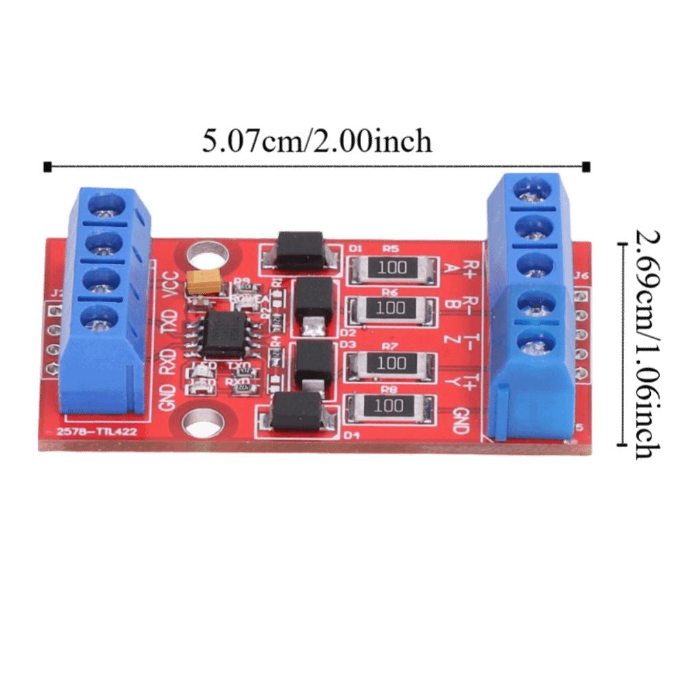 5V Level Converter RS422 To TTL Level Signal Module  Industrial Communication