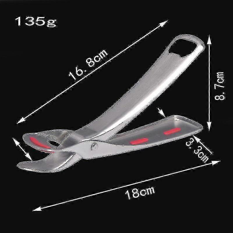Gripper Clips Tongs For Lifting Hot Dishs Bowl Pot Pan Plate From Instant Pot Microwave Oven Air Fryer,botter Opener,304 Stainless Steelkitchen Tongs 