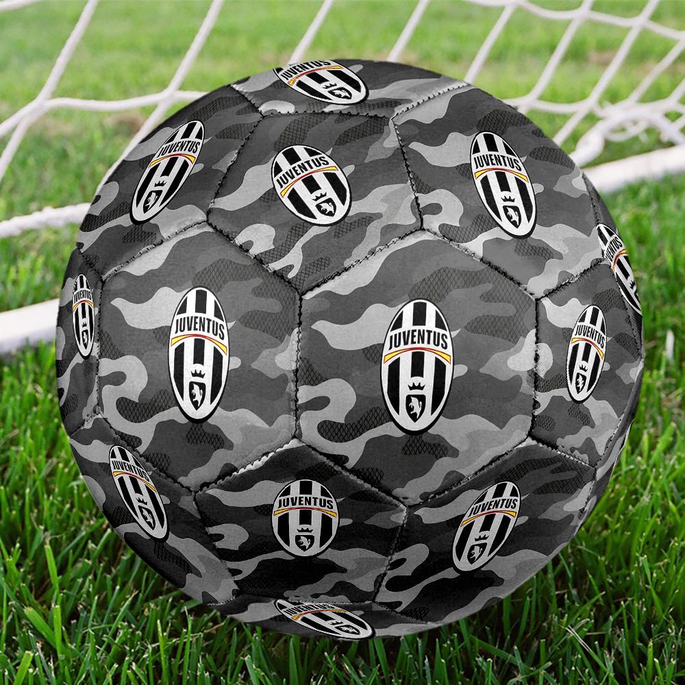 Juventus F.C. teamIndoor Soccer Ball Colorful All Ages Machine Stitched PVC Competition Ready Durable High-Bounce