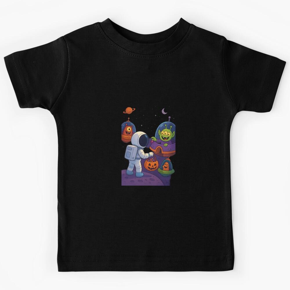 Trick-or-Treat Galaxy Kids T-Shirt 130