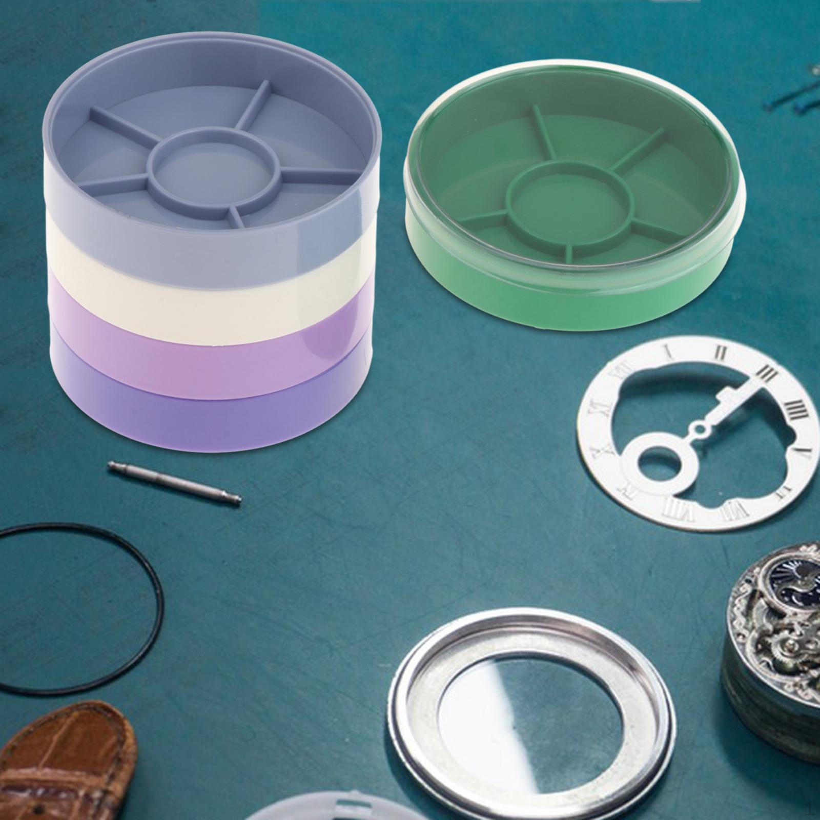 

Ящик-органайзер для часовых деталей с 5 слоями для обслуживания и хранения Round