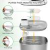 KTNAid 12 Pack Pet Water Fountain Filter Replacement for FEELNEEDY135 fl oz 4L Wilreless Cat Water Fountain  Model YPD C004S   YPD C004P